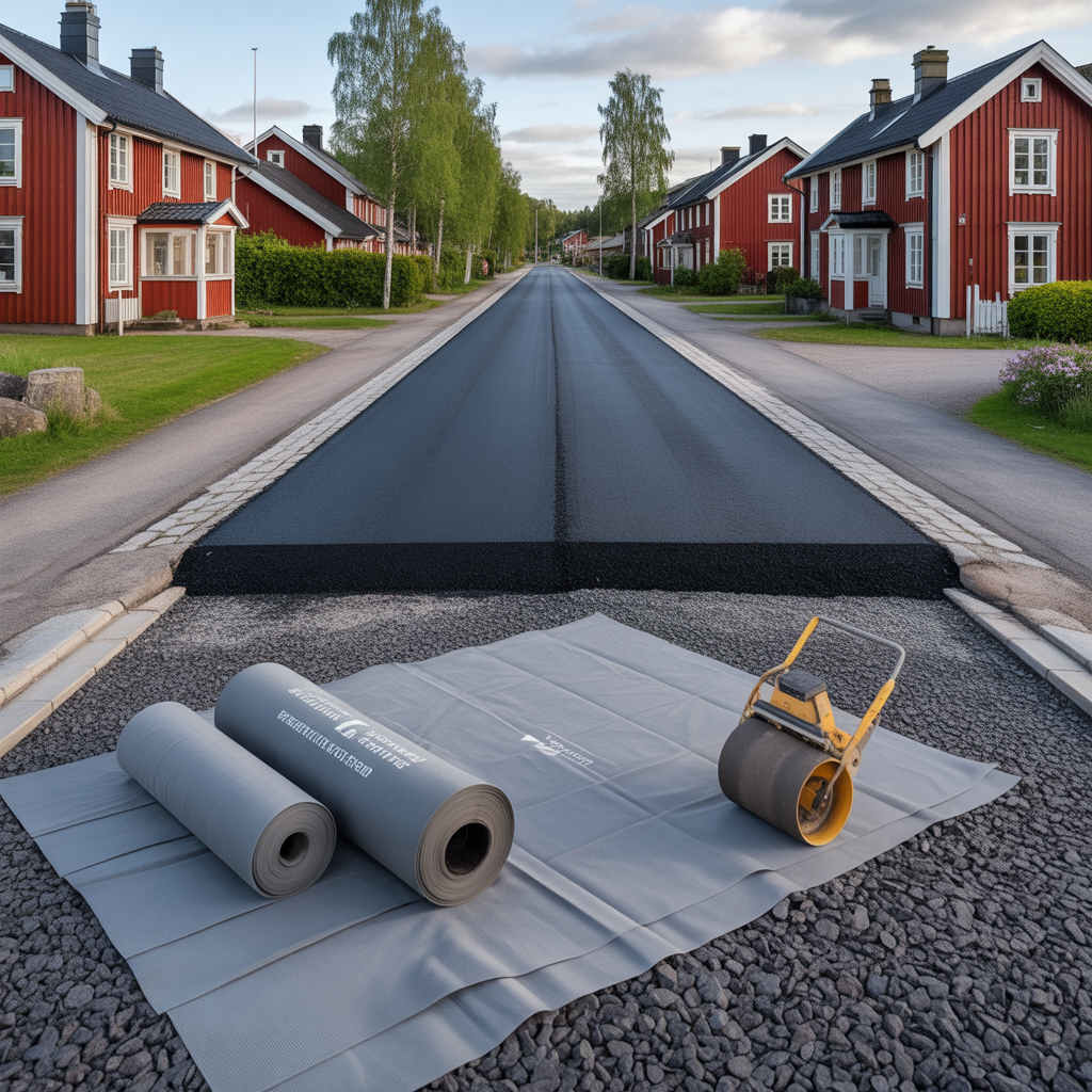 fiberduk under asfalt guide till val laggning och kostnad